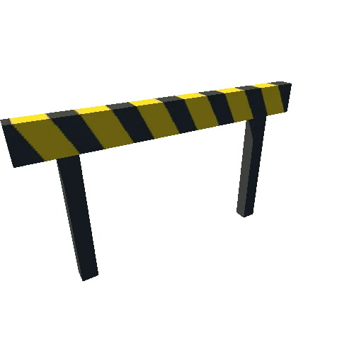 Props_Traffic Control Barrier Fence